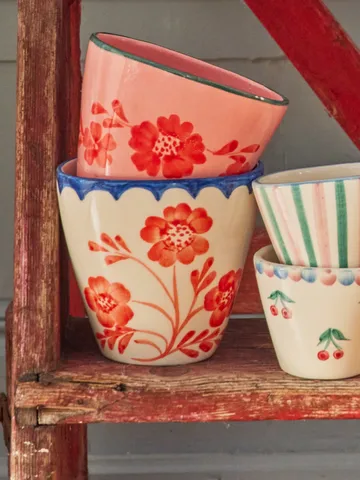Rice ceramic cup 30 cl - Vintage Flower - RICE
