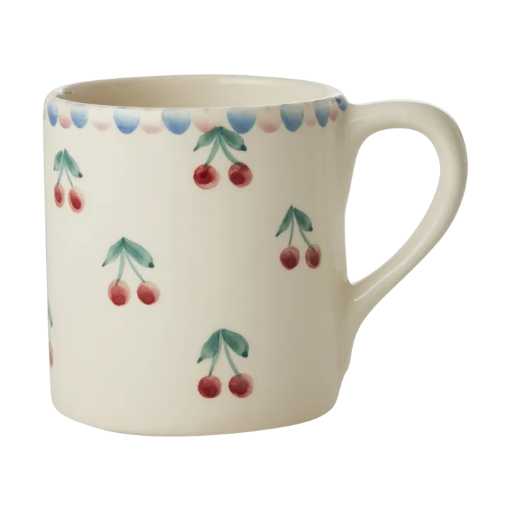 Rice ceramic cup 420 ml - Cherry - RICE