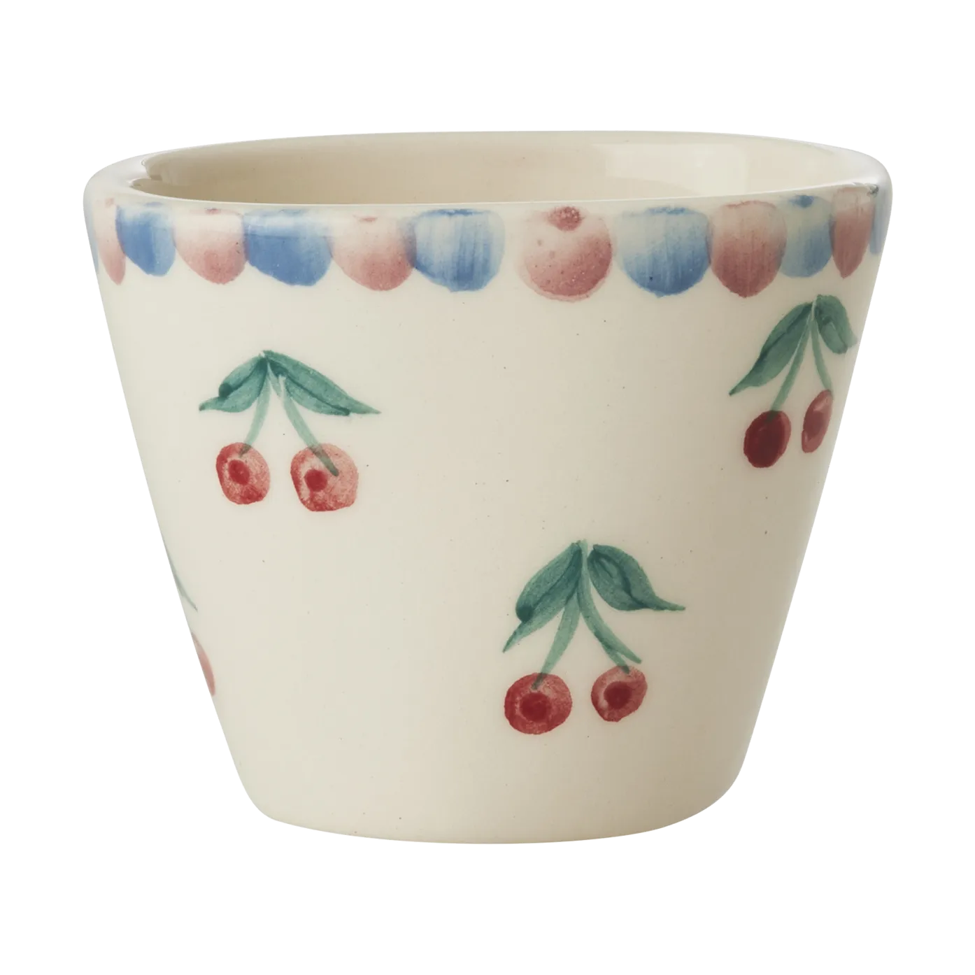 Rice ceramic espresso cup 7 cl, Cherry RICE