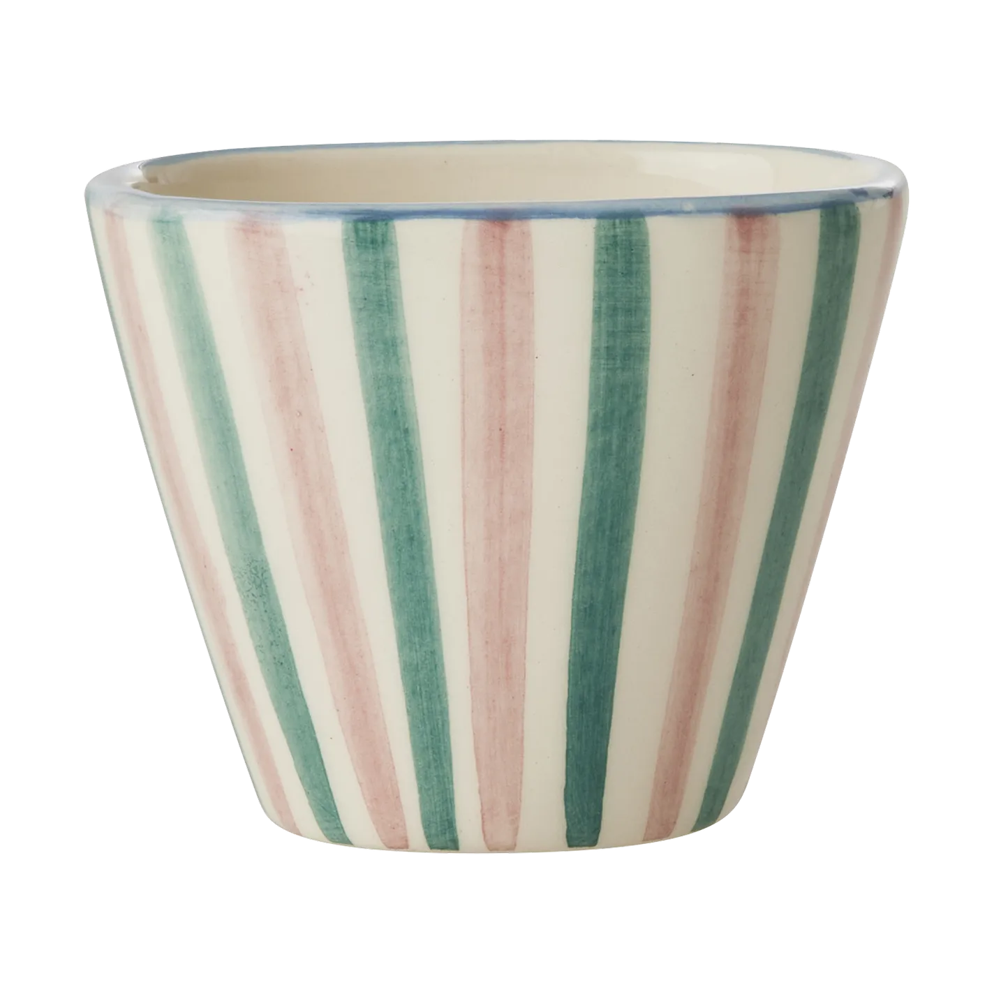 Rice ceramic espresso cup 7 cl, Stripes RICE