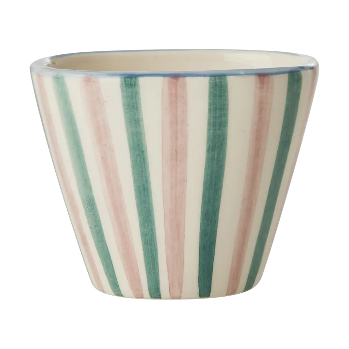 Rice ceramic espresso cup 7 cl - Stripes - RICE