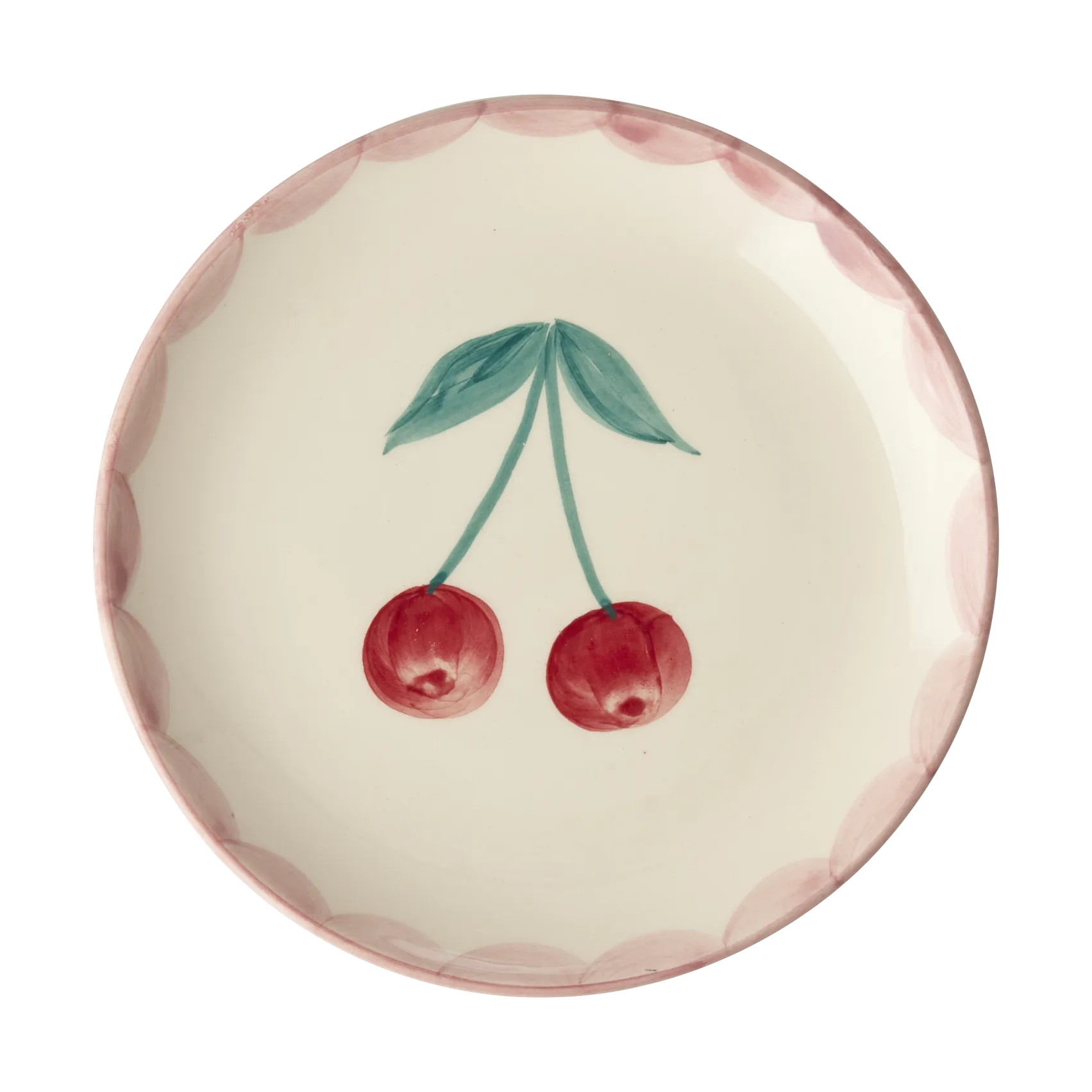 Rice ceramic plate Ø15 cm, Cherry RICE
