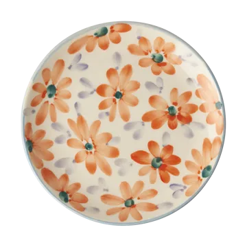 Rice ceramic plate Ø15 cm - Orange - RICE