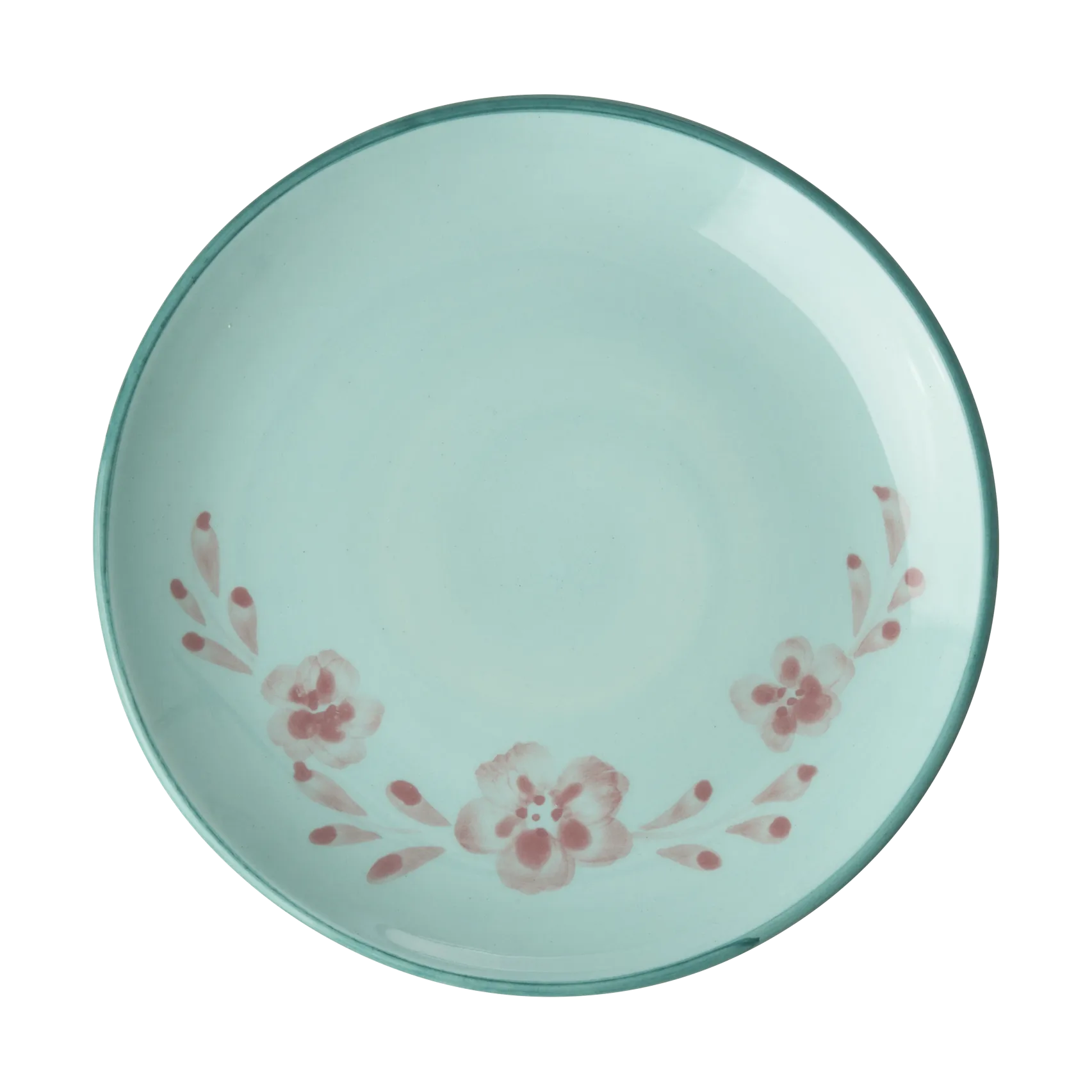 Rice ceramic plate Ø15 cm, Wine RICE