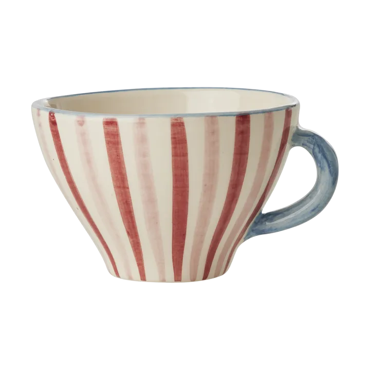 Rice ceramic teacup - Stripes - RICE