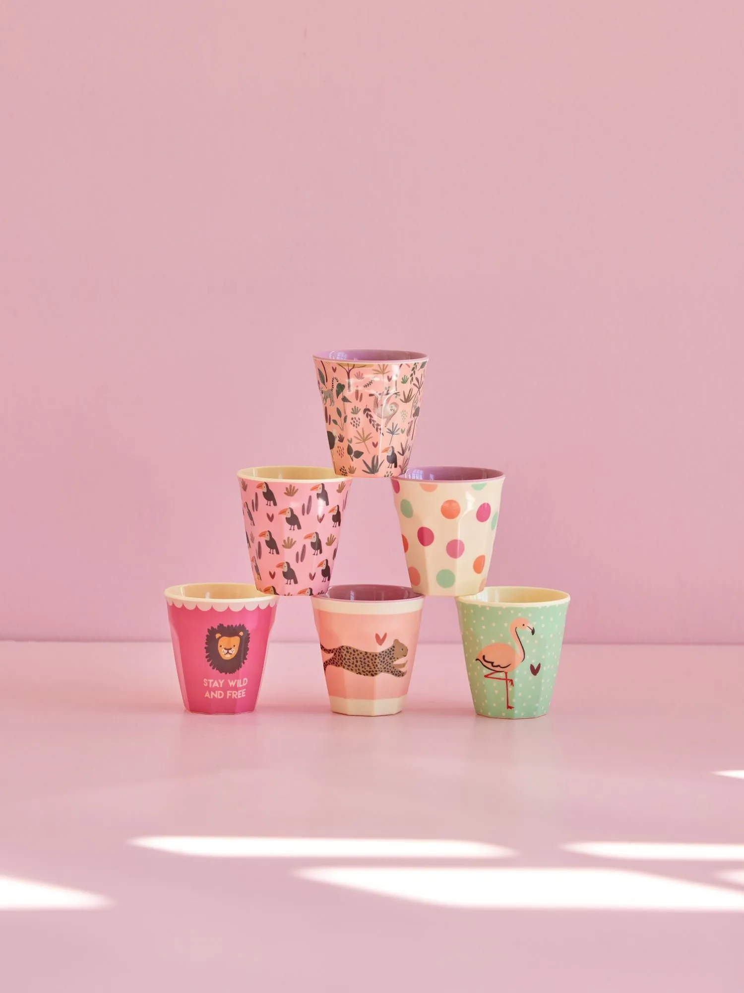 Rice children's cup small 6-pack, Multi RICE
