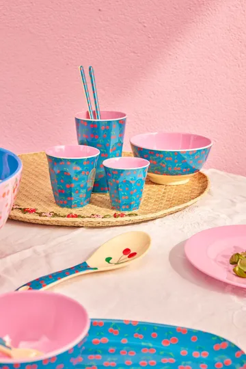 Rice melamine bowl medium - Cherry - RICE