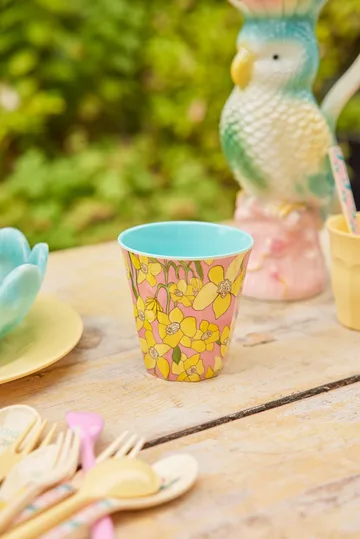 Rice melamine cup medium - Daffodil - RICE