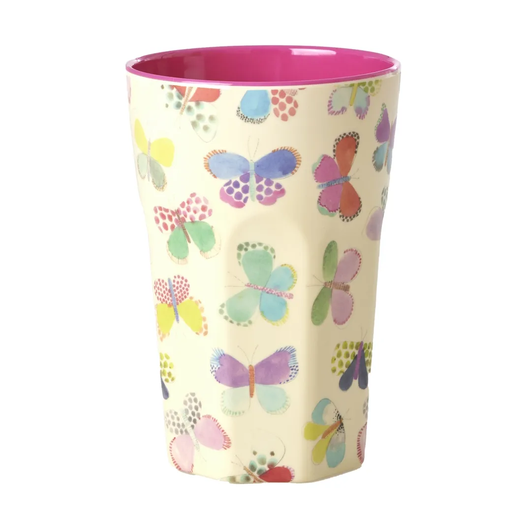 Rice melamine mug high, Butterfly RICE