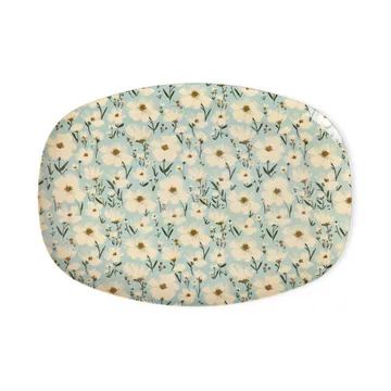Rice melamine plate 22x30 cm - Summer bloom - RICE