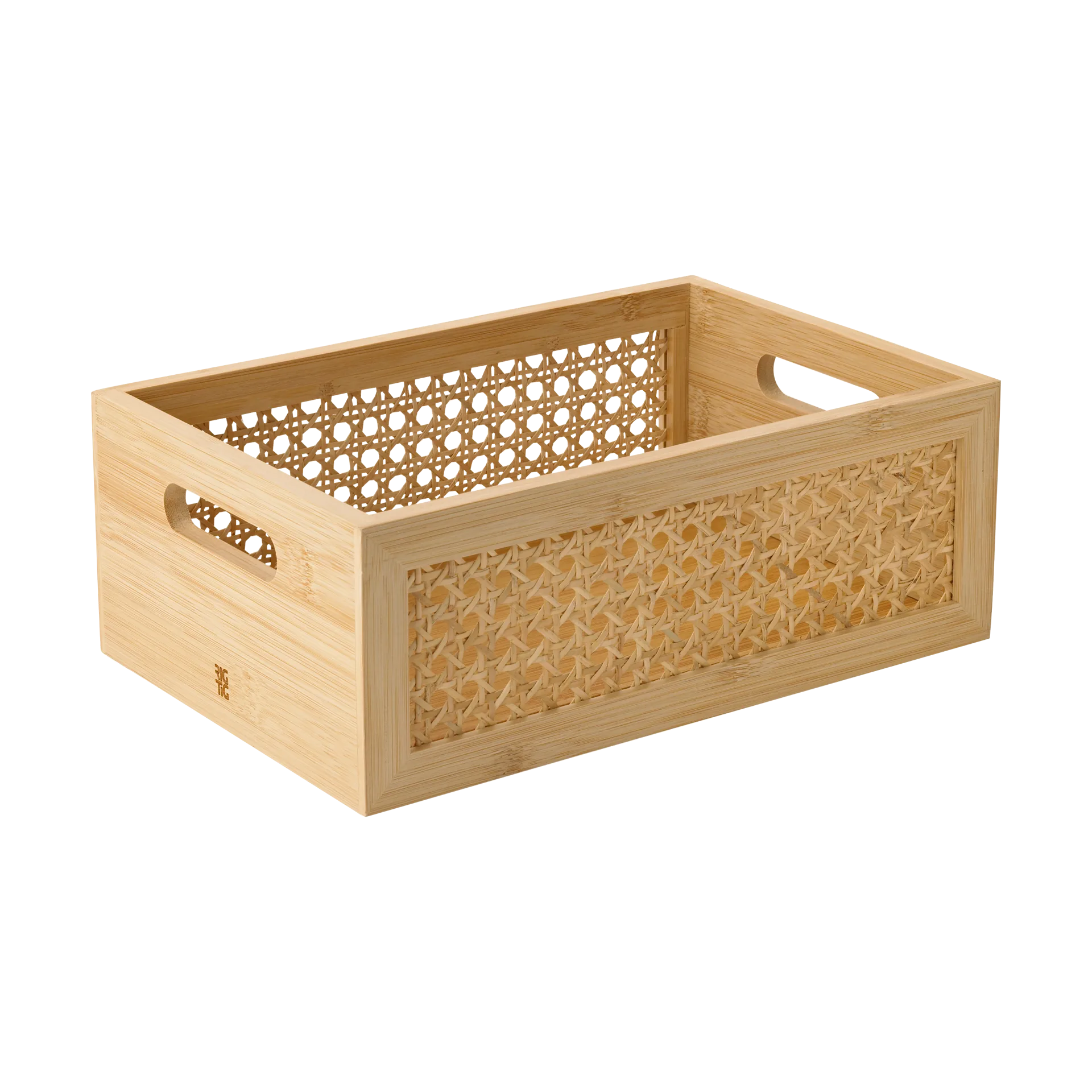 Bamboo box storage box 20x30 cm, Bamboo RIG-TIG