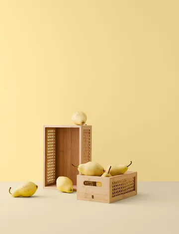Bamboo box storage box 20x30 cm - Bamboo - RIG-TIG