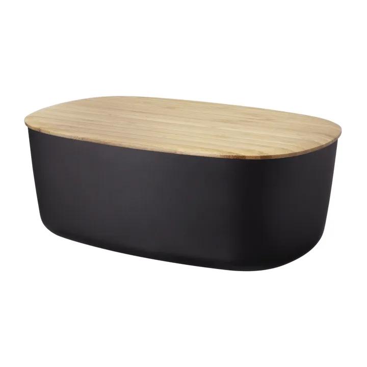 BOX-IT bread box 22,5x34,5 cm - black - RIG-TIG