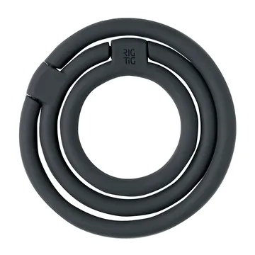 CIRCLES trivet Ø13 cm - Black - RIG-TIG