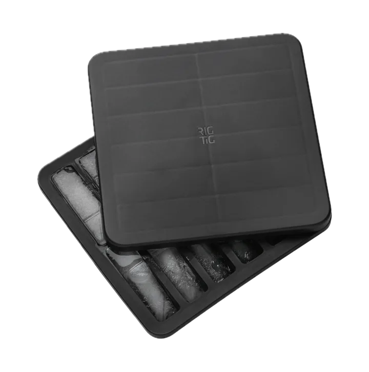 FREEZE-IT ice cube tray with lid - 2.5x19x19 cm - RIG-TIG