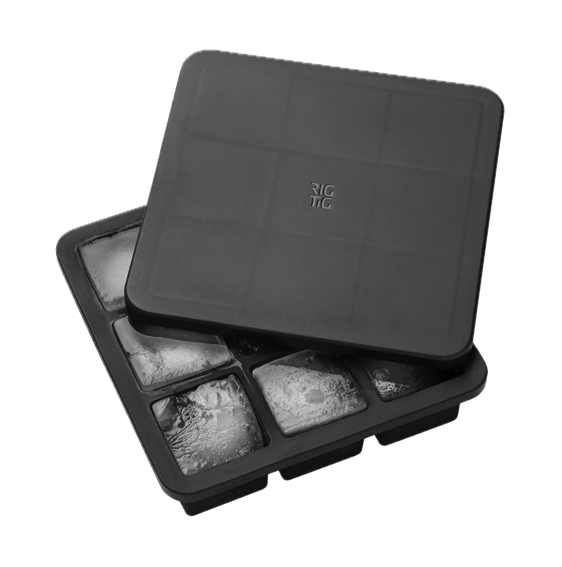 FREEZE-IT ice cube tray with lid, 5x19x19 cm RIG-TIG