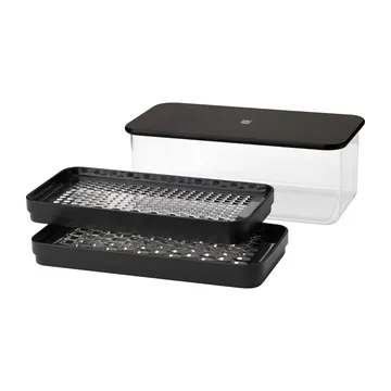 GRATE-IT grater with container - Black - RIG-TIG
