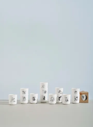 Moomin ABC mug 20 cl - V - RIG-TIG
