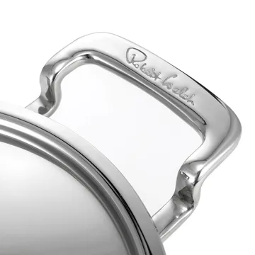 316 Series low casserole pot - Stainless steel, 28 cm - Robert Welch