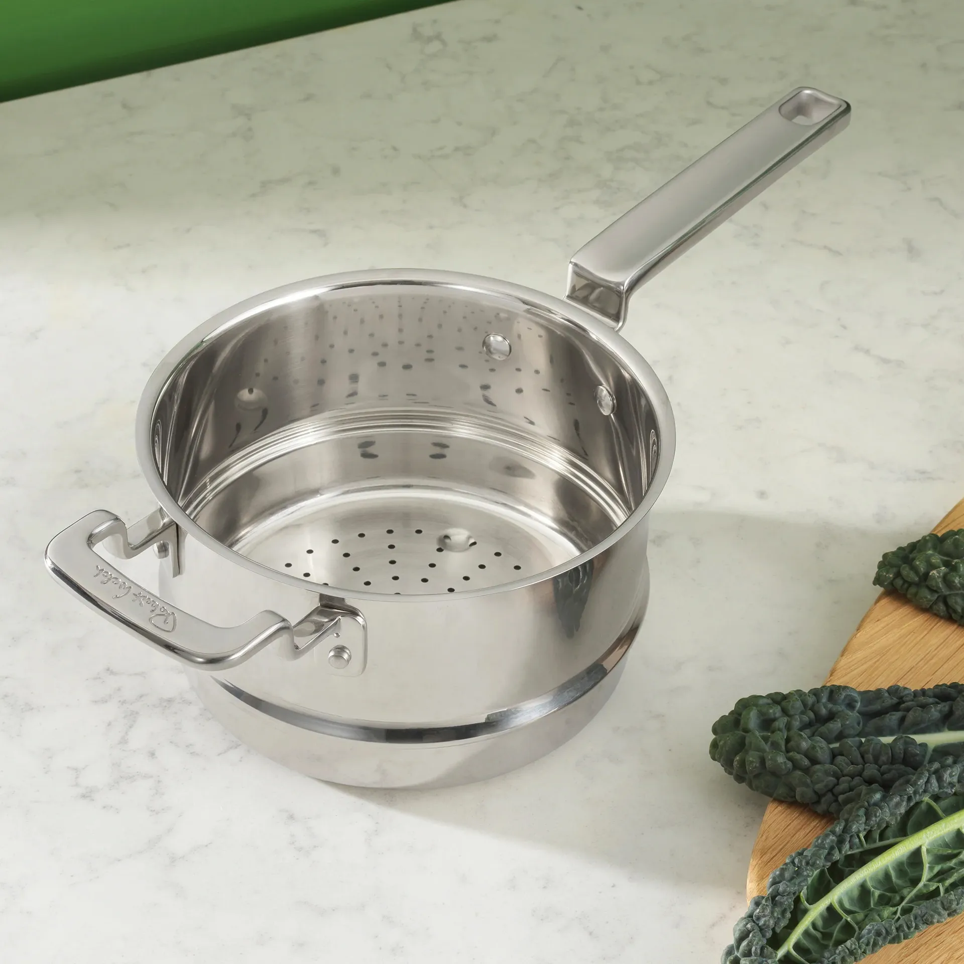 316 Series steamer insert, Stainless steel, 18 cm Robert Welch