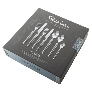 Bergen cutlery set matte - 42 pieces - Robert Welch
