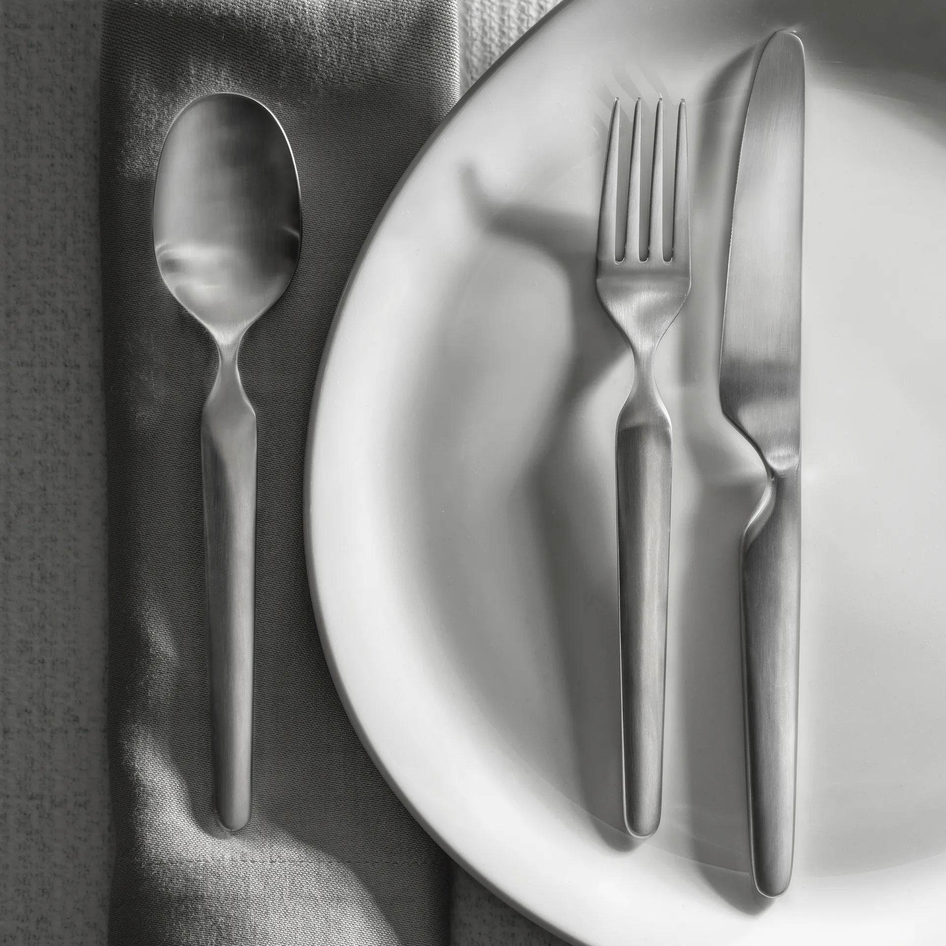 Bergen tablespoon matte, stainless steel Robert Welch