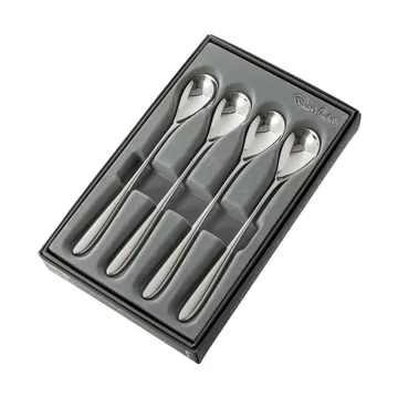 Bourton Bright latté spoon 4 pieces - Stainless steel - Robert Welch