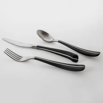 Contour teaspoon - black - Robert Welch
