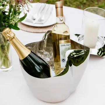 Drift champagne cooler-wine cooler - Stainless steel - Robert Welch