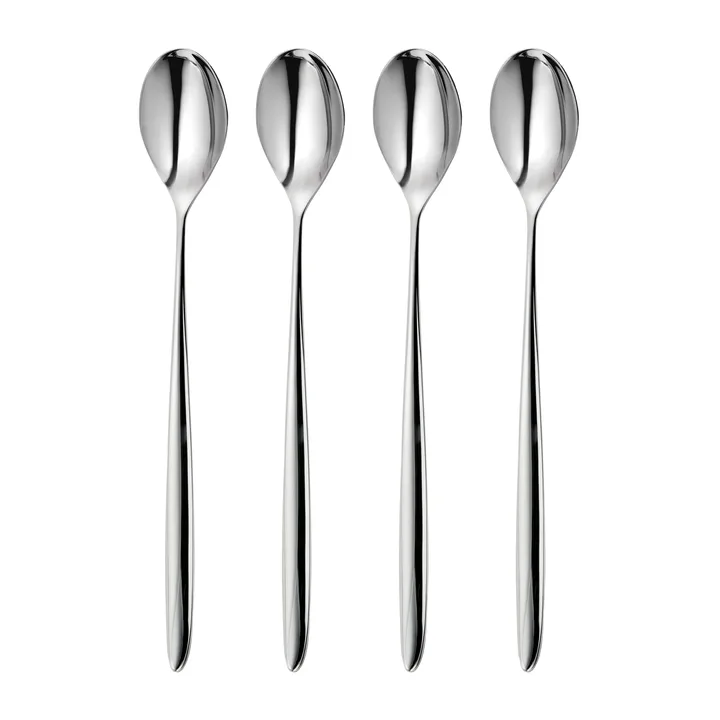 Hidcote Bright latte spoon 4-pack - Stainless steel - Robert Welch