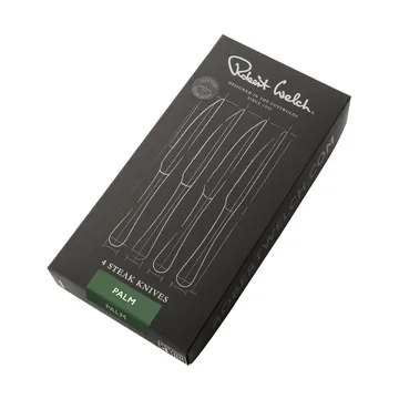 Palm Bright grill knife 4-pack - Stainless steel - Robert Welch