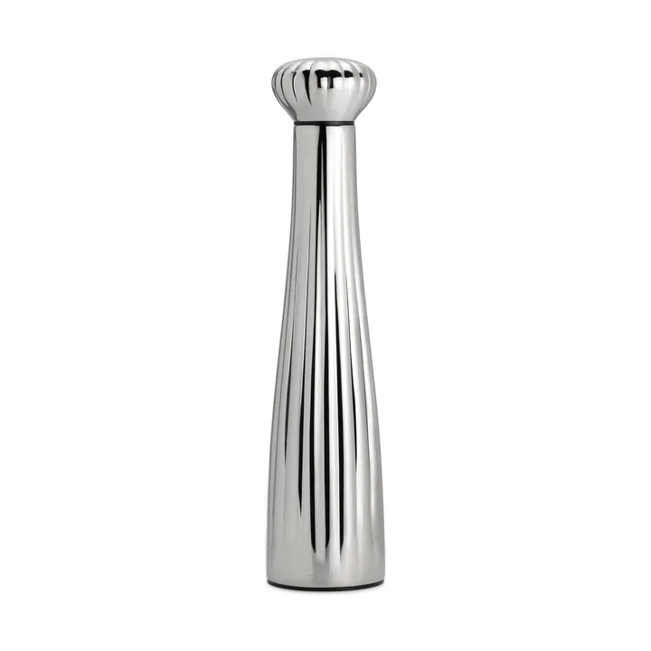 Palm bright pepper mill stainless steel 31.2 cm - Black - Robert Welch