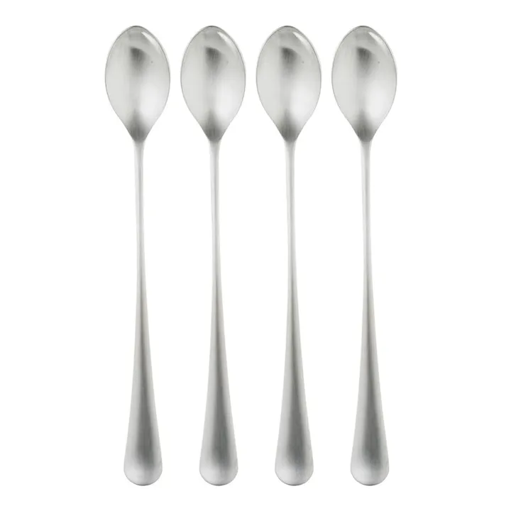Radford latté spoon matte 4 pieces - Stainless steel - Robert Welch