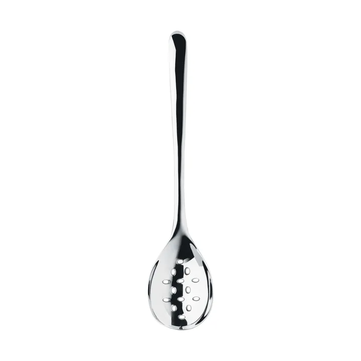 Signature deep perforated serving spoon 32 cm - Stainless steel - Robert Welch