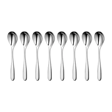 Stanton Bright coffee spoon 8-pack - Stainless steel - Robert Welch