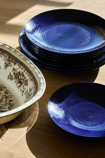 Blue Fire plate - Blue, 23 cm - Rörstrand