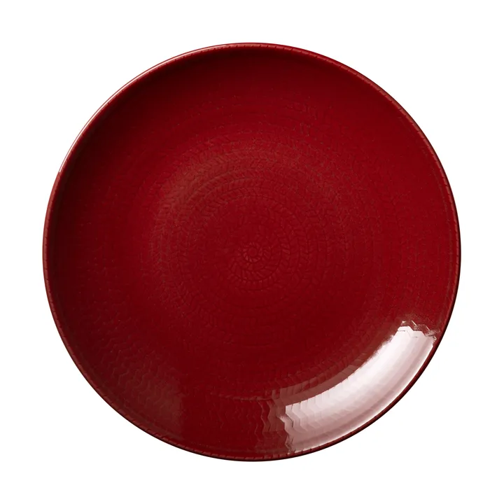Blue Fire plate - Red, 23 cm - Rörstrand