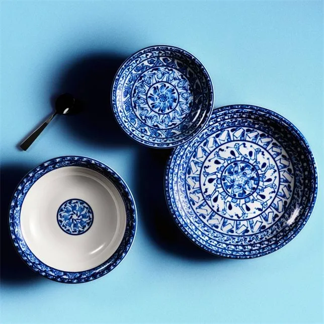 Cobolti deep plate, Blue, Ø21 cm Rörstrand