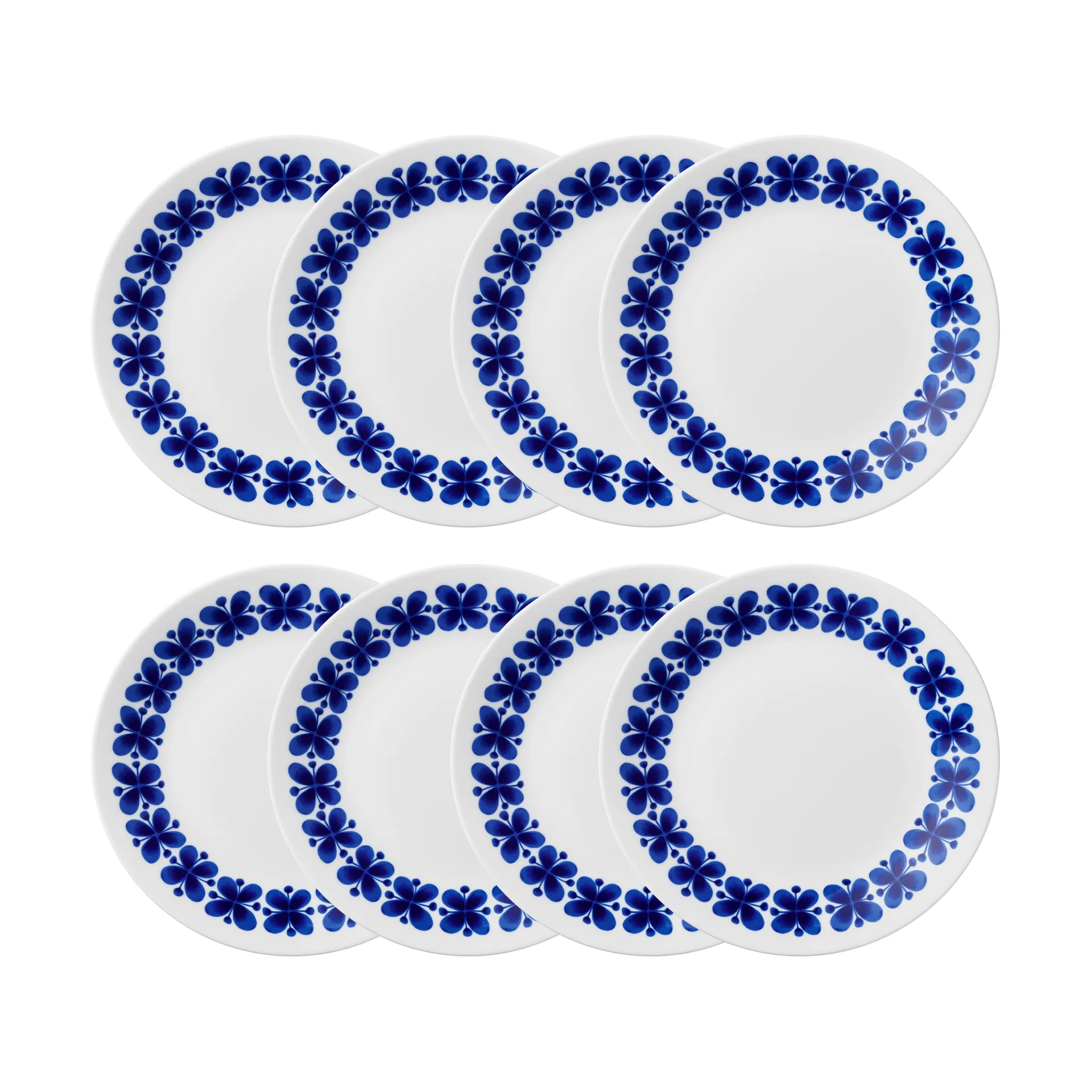 Mon Amie plate Ø24 cm 8-pack - Blue,  Rörstrand