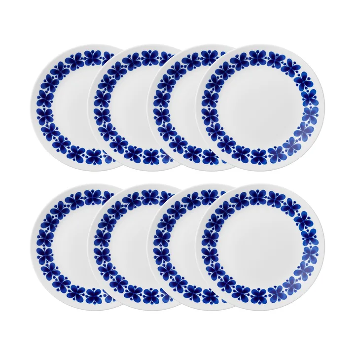 Mon Amie plate Ø24 cm 8-pack - Blue - Rörstrand