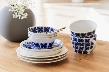 Mon Amie tea cup - white-blue - Rörstrand