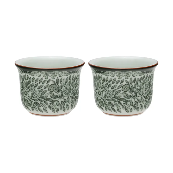 Ostindia Floris egg cup 2-pack - Green - Rörstrand