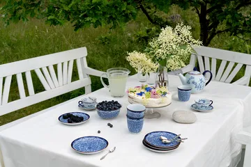 Ostindia Floris small plate Ø16 cm - Blue - Rörstrand