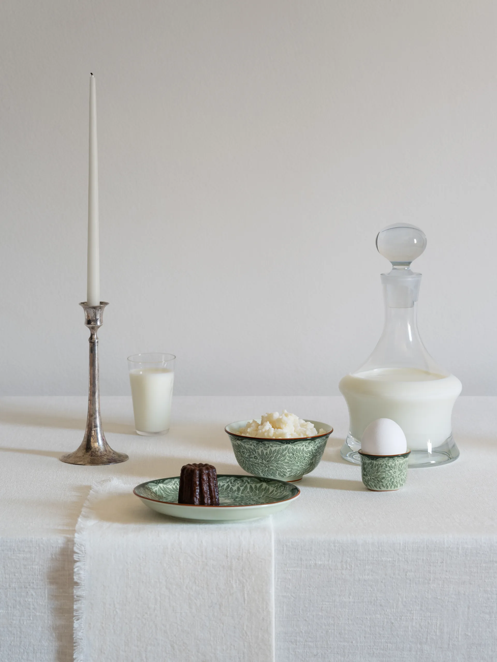 Ostindia Floris small plate Ø16 cm, Green Rörstrand