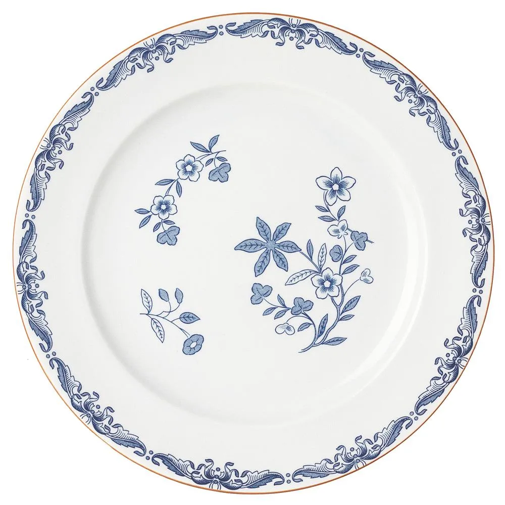 Ostindia plate, Blue, Ø27 cm Rörstrand