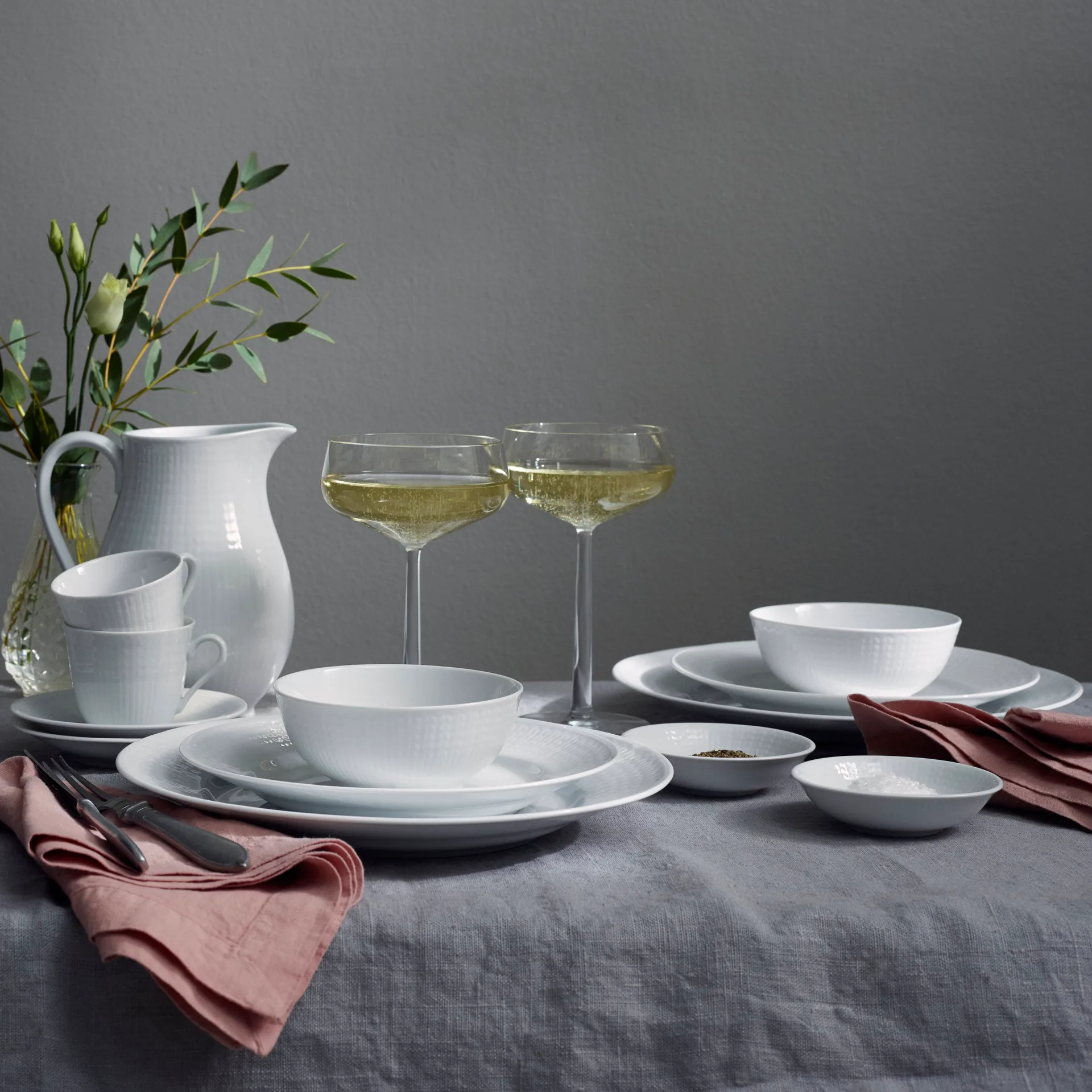 Swedish Grace bowl 30 cl, 6-pack snow (white),  Rörstrand