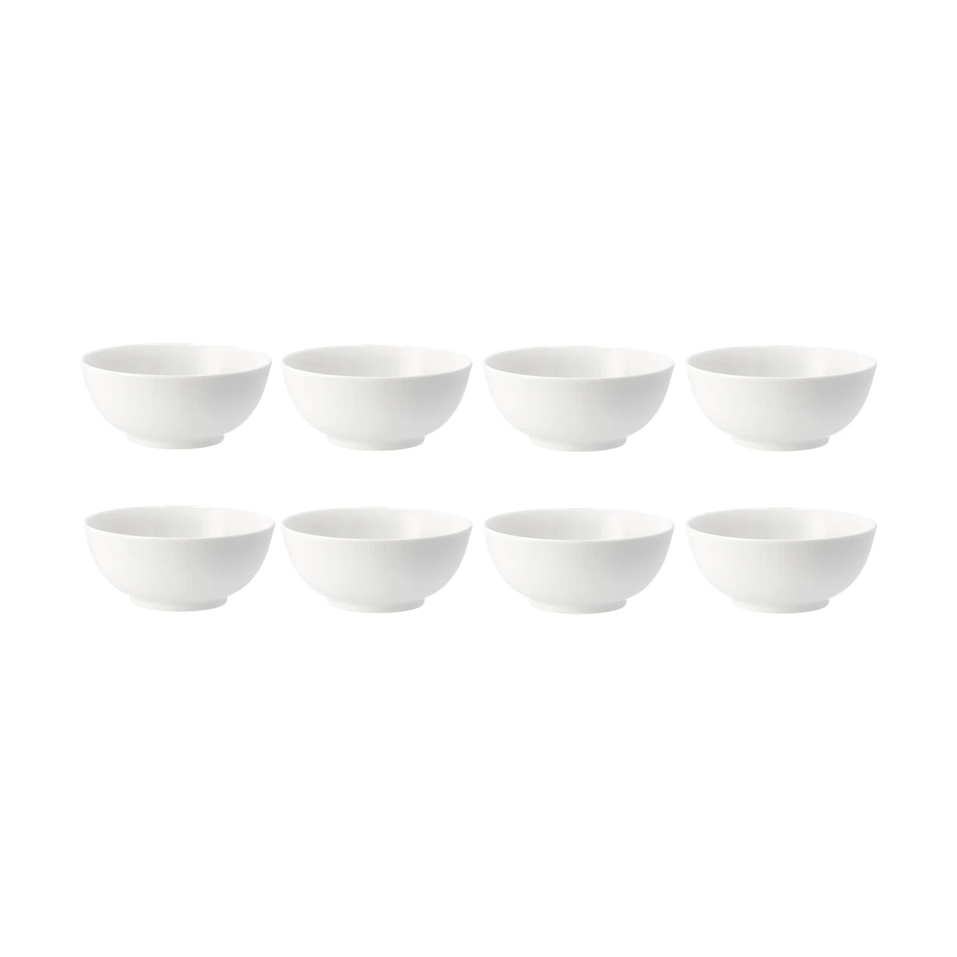 Swedish Grace bowl 60 cl 8-pack - Snow (white),  Rörstrand