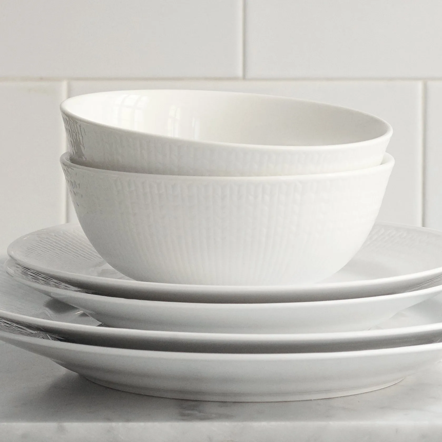Swedish Grace bowl 60 cl 8-pack - Snow (white),  Rörstrand