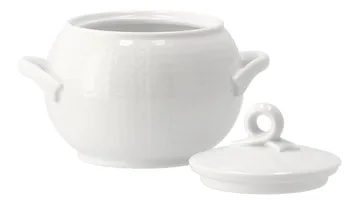 Swedish Grace bowl with lid 40 cl - snow (white) - Rörstrand