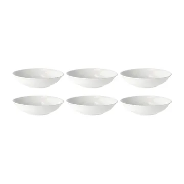Swedish Grace deep plate 19 cm, 6-pack snow (white) - Rörstrand